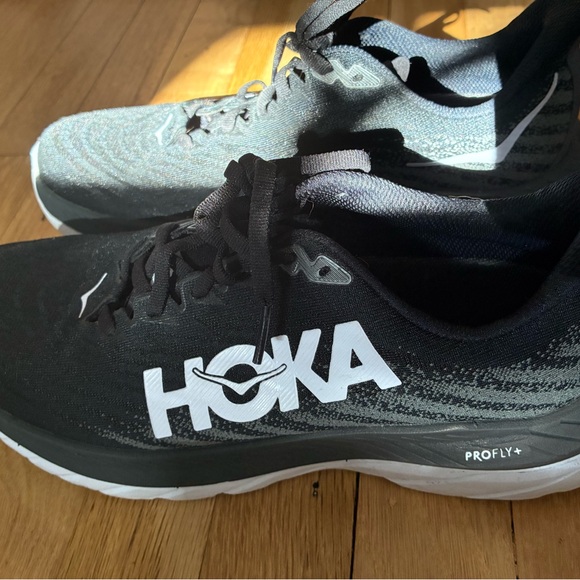Hoka Black and Gray Women's Sneakers - Picture 9 of 9